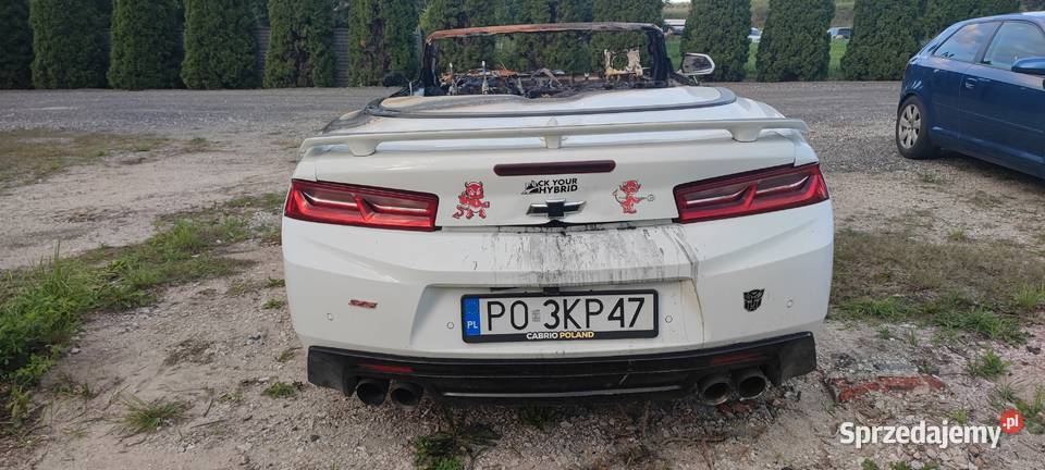 Chevrolet Camaro 2016 r Grębocin