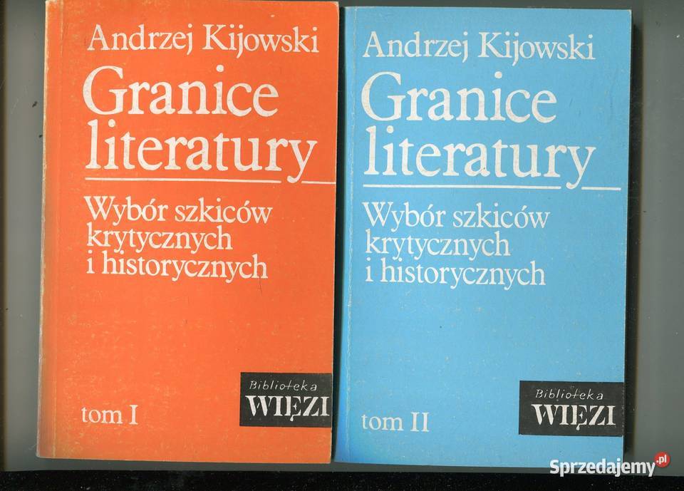 Granice literatury T12 Kijowski Szczecin sprzedam