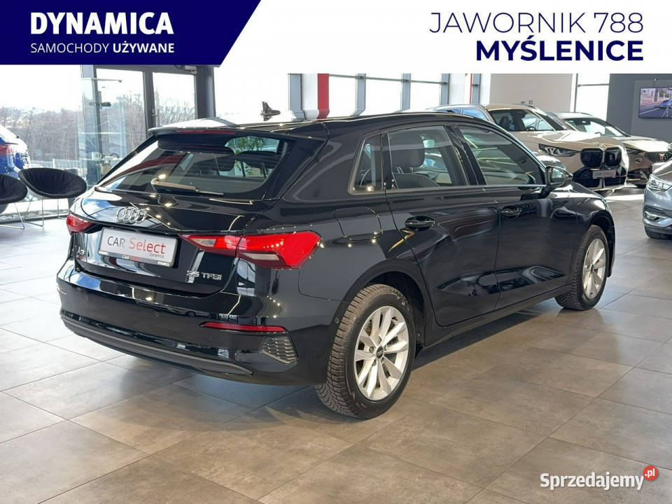Audi A3 Sportback VAT 23 35TFSI mHEV 150 Stronic Rok produkcji 2023 Myślenice