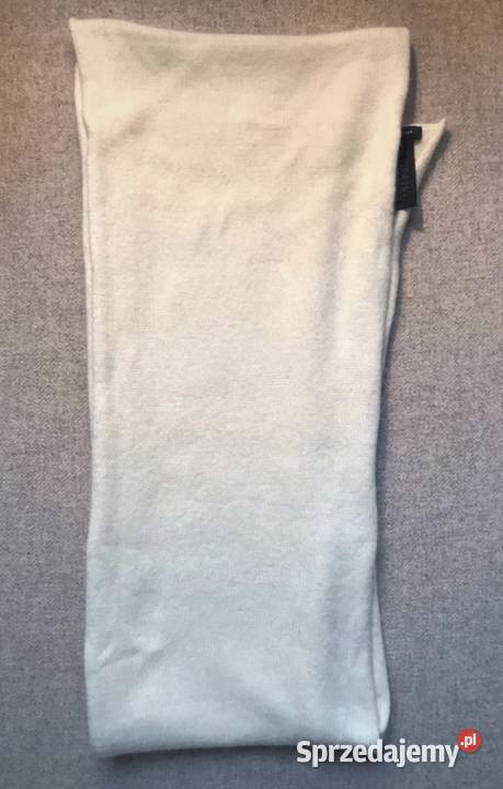 Biały kość słoniowa szalik Tommy Hilfiger z Warszawa