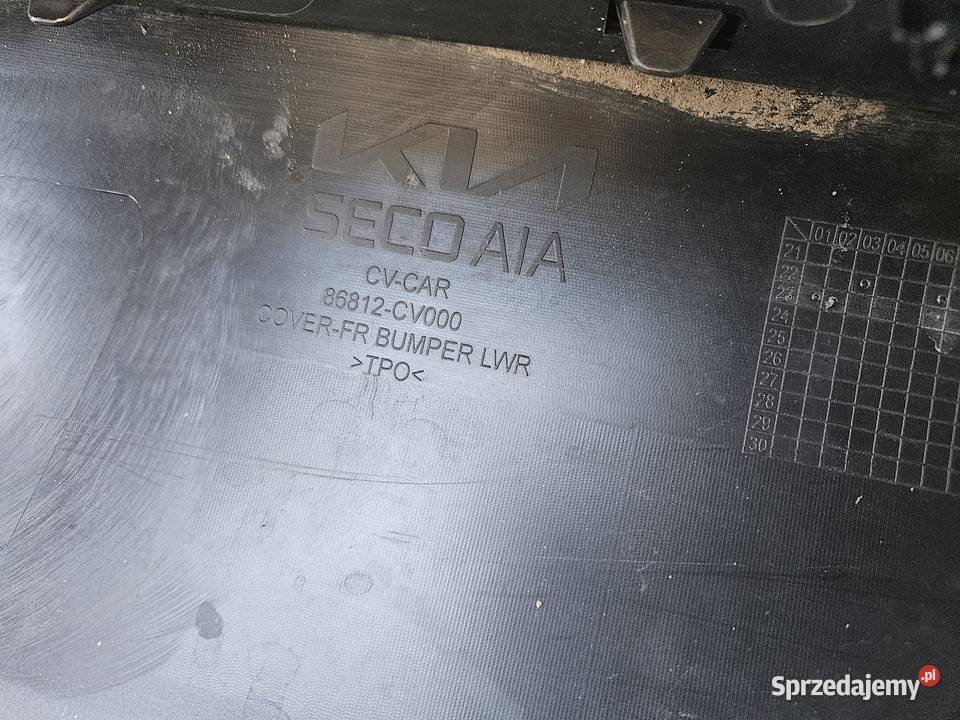 KIA EV6 SPOILER ZDERZAKA PRZÓD PRZEDNI Międzychód