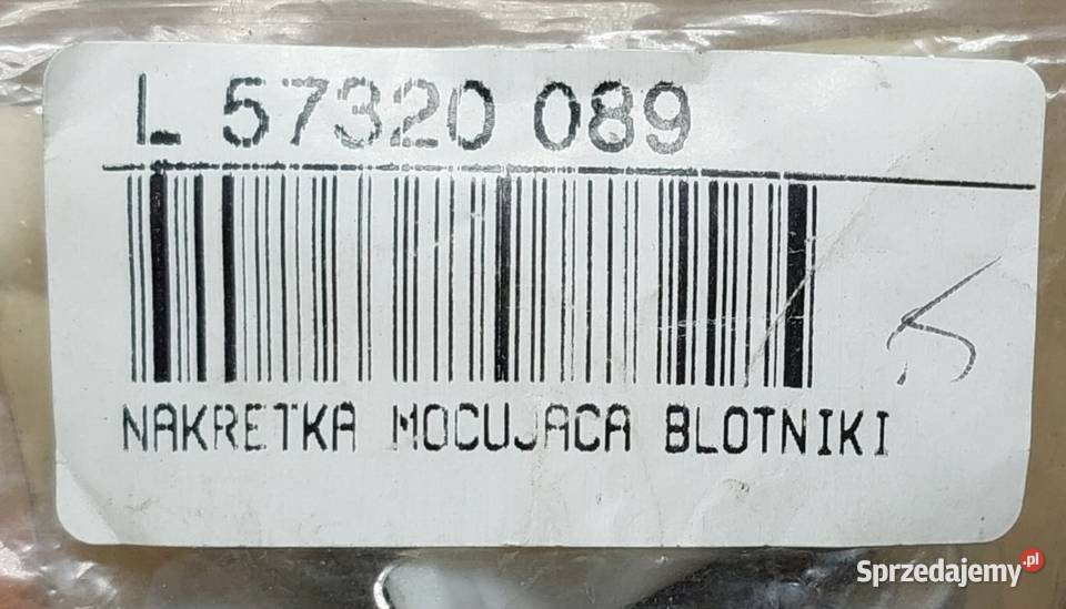 NAKRĘTKA MOCOWANIA BLOTNIKA FIAT PALIO 57320 Mielęcin