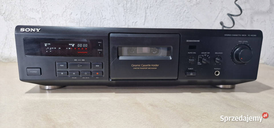 Magnetofon Sony TCKE300 Stereo Cassette Deck TC Magnetofony wielkopolskie Międzychód