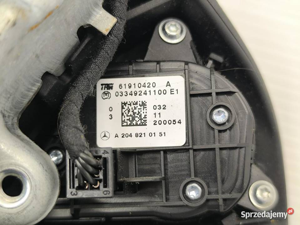 PODUSZKA KIEROWCY AIR BAG MERCEDES ECLASA W212 osobowe