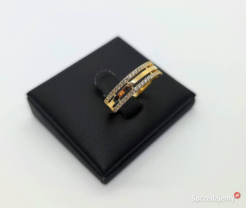 Nowy złoty pierścionek próby 585 163g Rozmiar 18 Elbląg