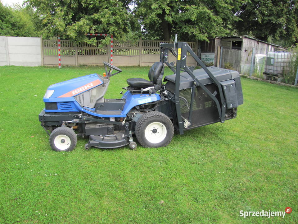 Traktor kosiarka Iseki SXG 19 górny wysyp Węgrów