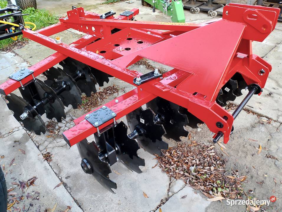 Brona talerzowa V o szerokości 2m nieuszkodzony Agregaty Łęczyca sprzedam