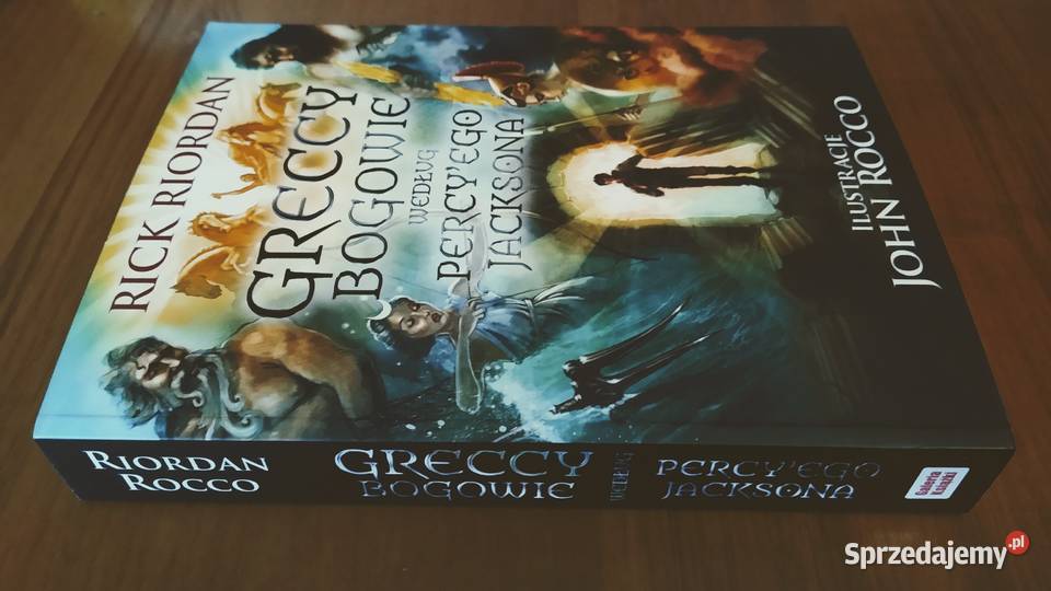 Greccy Bogowie według Percyego Jacksona Rick Rok wydania 2014 Proza i poezja Gdańsk sprzedam