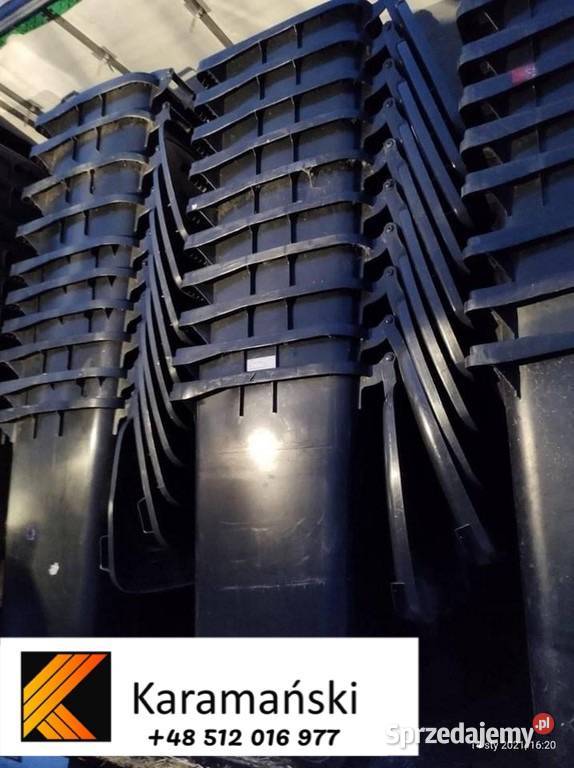 1100 L używane pojemniki na odpady 120 L 140 L Szczecin