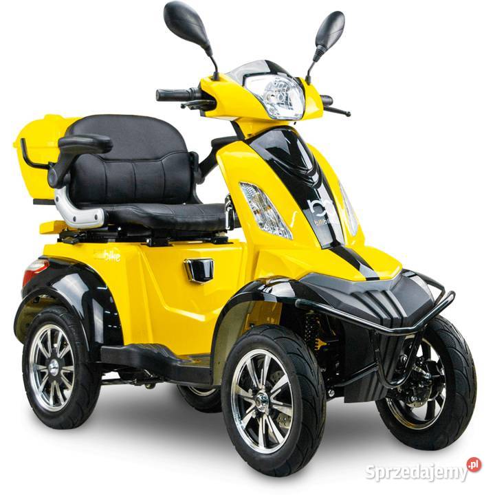Skuter elektryczny pojazd seniora SHINO QUADRO bezwypadkowy Motocykle, skutery, quady Rzeszów