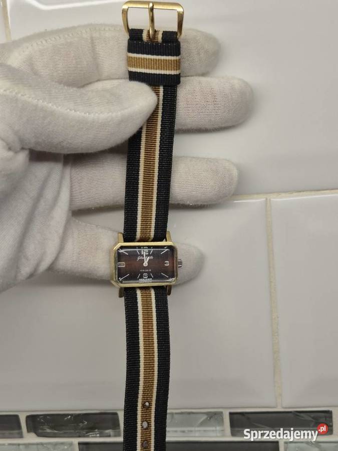 Damski zegarek pozłacany Glashutte śląskie Chorzów