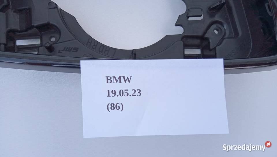 RAMKA OBUDOWA LUSTERKA LEWA BMW 5 G30 G31 Nowy Tomyśl