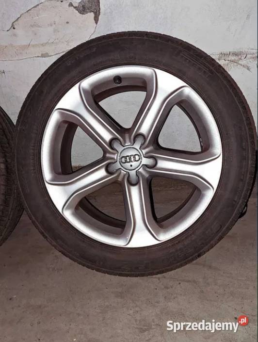 Oryginalne felgi Audi 17 5x112 z oponami pomorskie