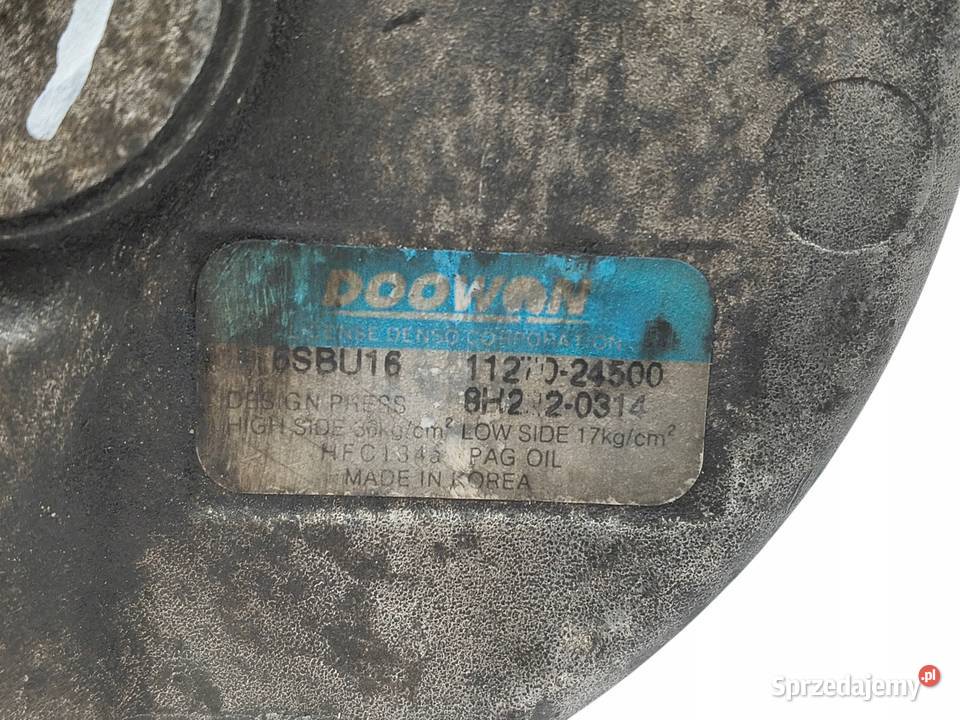 SPRĘŻARKA KLIMATYZACJI Kia Rio Cerato Hyundai Chełm