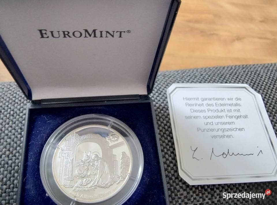 Srebrny medal okolicznościowy śląskie Żory