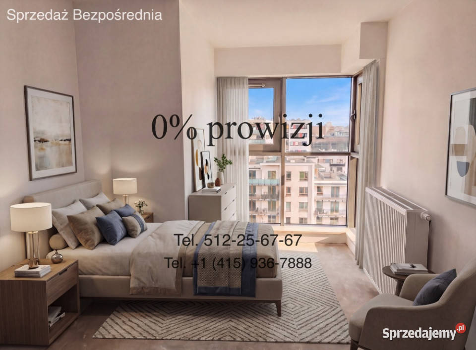 Panoramiczne 3 pokoje na 11 piętrze Woronicza Piętro 11 Warszawa
