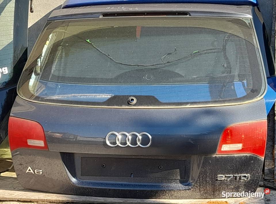 Tylna klapa A6C6 LZ7R Klapy bagażnika Sieradz