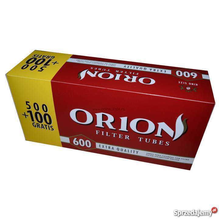 GILZY PAPIEROSOWE ORION 600HURT 550 mazowieckie Radom sprzedam