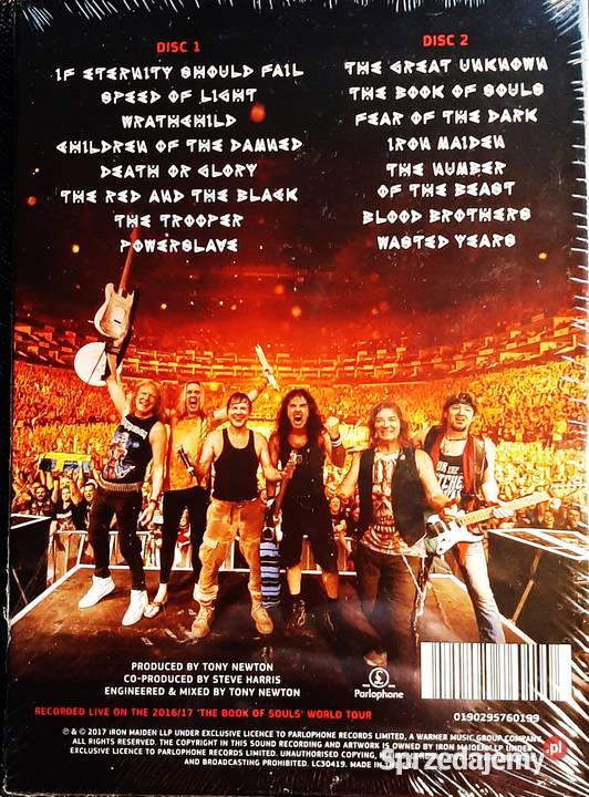 SprzedamAlbum2 CD Iron Maiden The Book of Souls Katowice