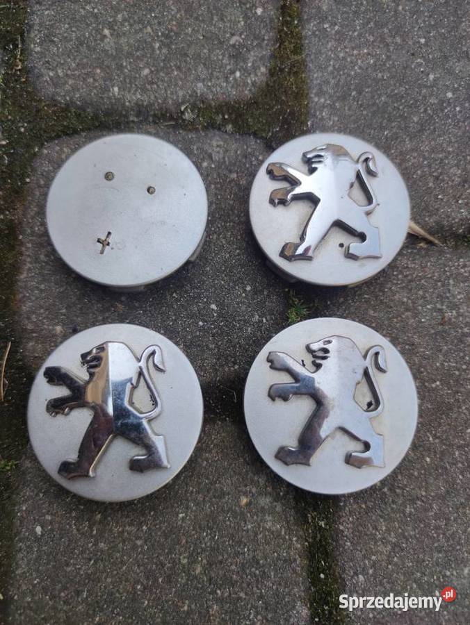 Kapselki dekielki Peugeot 4 średnica 60 mm Lublin