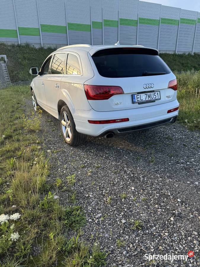 Audi Q7 30 TFSI 333 2015 r Wersja PRESTIGE SLine Piotrków Trybunalski