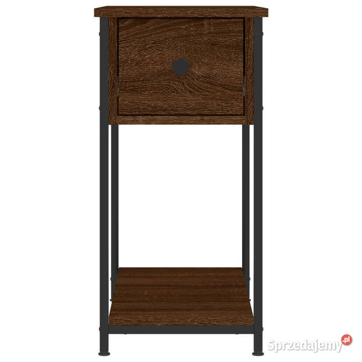 Szafka nocna brązowy dąb 30x60x60 materiał