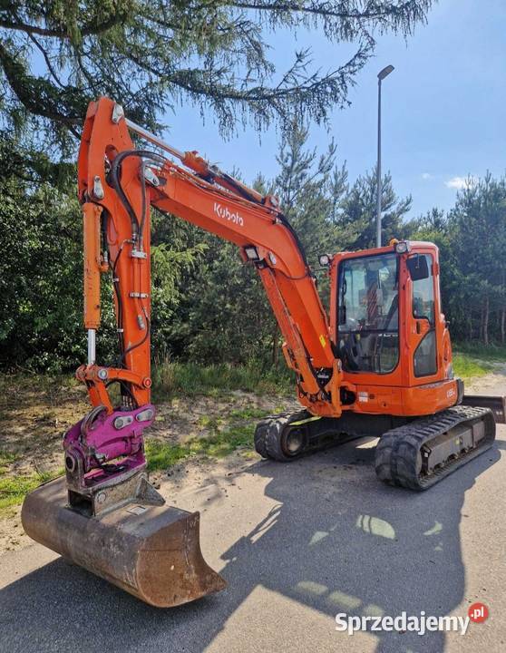 Koparka gąsienicowa KUBOTA U 554 2015 nie Milicz