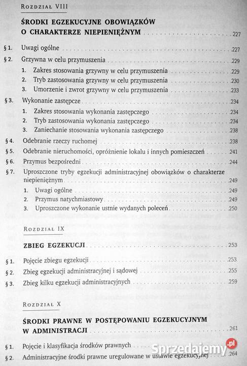 Administracyjne postępowanie egzekucyjne Tomasz Pozostałe