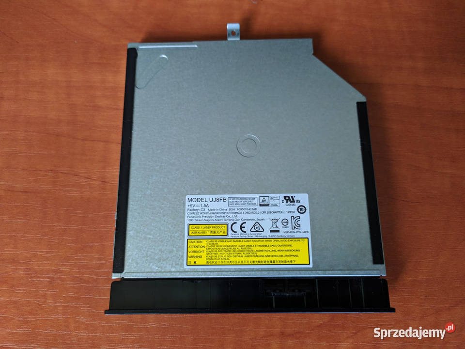 Napęd nagrywarka DVD Panasonic UJ8FB do laptopa lubelskie Międzyrzec Podlaski sprzedam