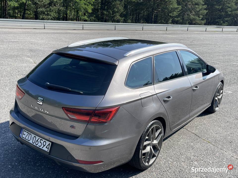 Seat Leon 3 lift 2017r 20 tdi 184 DSG 251000km łódzkie Zduńska Wola