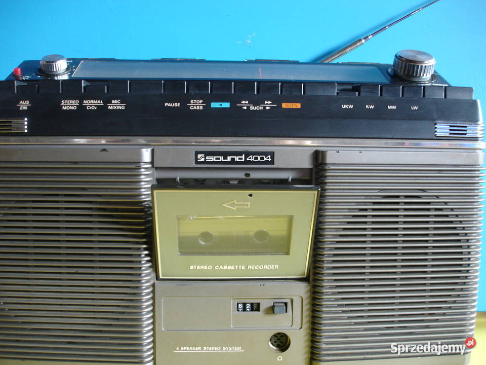 Radiomagnetofon SOUND 4004 Zielona Góra