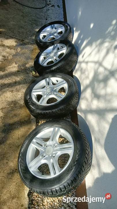 4 felgi 15 MAK i 5 opon Nokian weatherproof Samochodowe Wołomin sprzedam