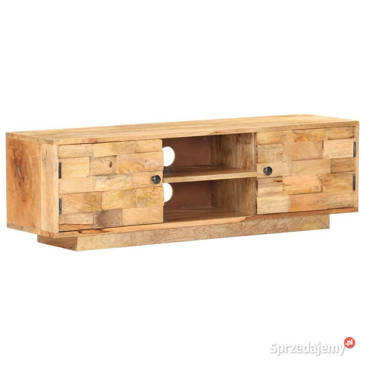 Szafka pod TV 116x30x35 lite drewno mango Warszawa
