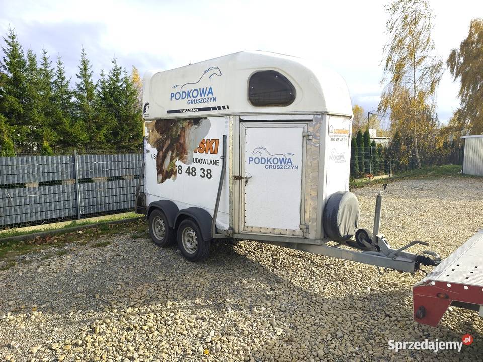 Przyczepa do Koni DEBON 2009R Zarejestrowana w Rok produkcji 2009 Wodzisław