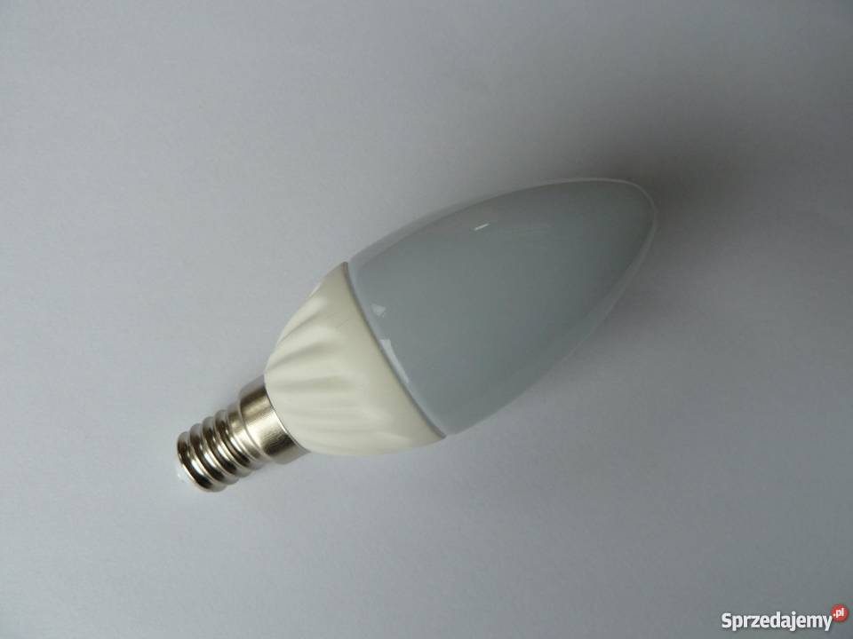 Żarówka LED ŚWIECA SMD 5W 230V E14 Wyposażenie wnętrz małopolskie