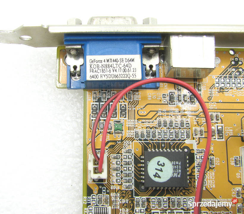 Mercury Geforce MX440SE 64MB 128bit DDR AGPx4 Cielądz