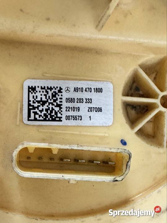 POMPA PALIWA MERCEDES SPRINTER 907 910 18r 22 dostawcze Katowice