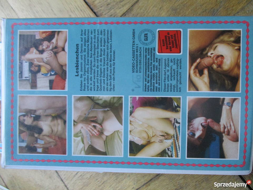 12 kaset VHS niemieckie porno Gdańsk