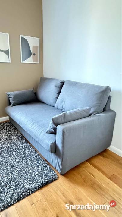 HYLTARP Sofa 2osobowa rozkładana Gransel szary Warszawa