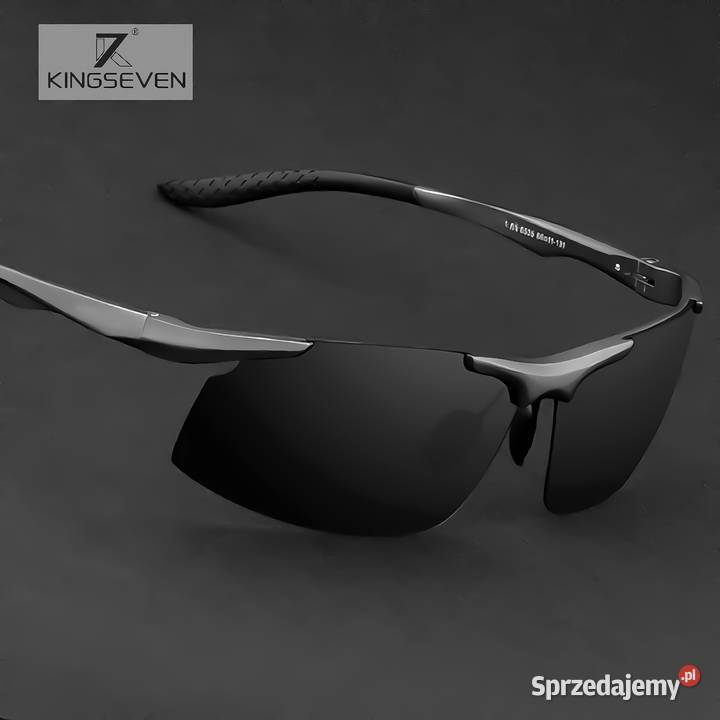 OKULARY PRZECIWSŁONECZNE BLACK GUN BLACK Dla mężczyzn Mysłowice