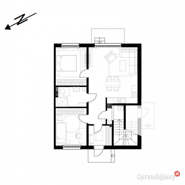 Mieszkanie Radzymin Piłsudskiego 62 E 1 trzy parter mazowieckie