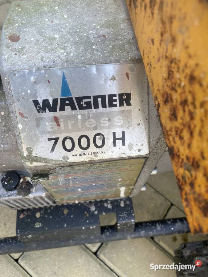 Wagner pompa agregat malarski Karczów