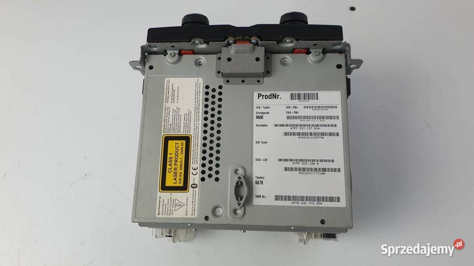 RADIO 7PP919193BG PORSCHE PANAMERA 970 GTS FV23 kujawsko-pomorskie