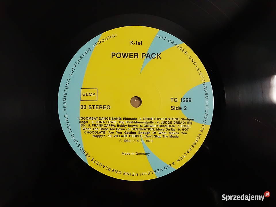 Płyta Winyl LP Power Pack 1980 K Blondie Zappa płyta winylowa Płyty i kasety lubelskie Biłgoraj