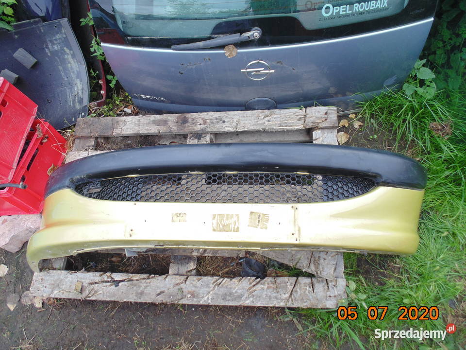 Zderzak przedni przód Peugeot 206 98 złoty Kraków