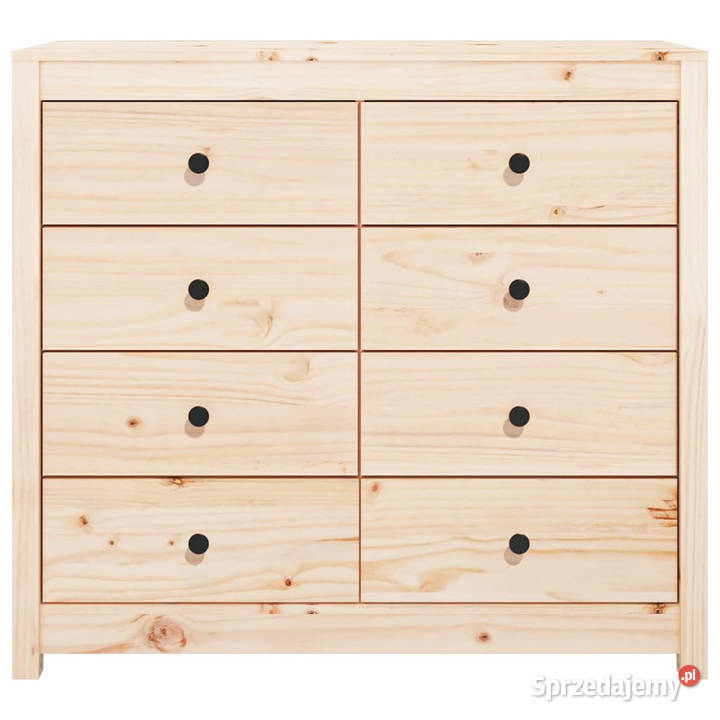 Komoda 100x40x90 lite drewno sosnowe WM821769 mazowieckie Warszawa