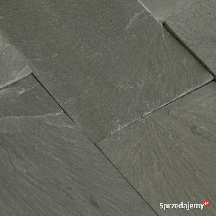 Płytki Łupek Carbon Black naturalny 10x30x113 Gdynia