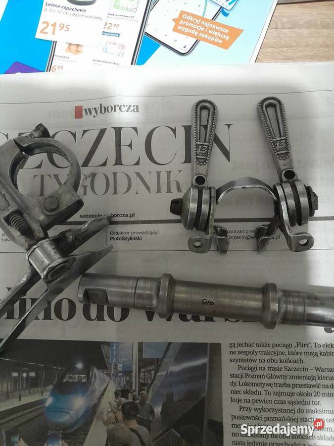 rama z widelcem do roweru szosowego Parzęczew