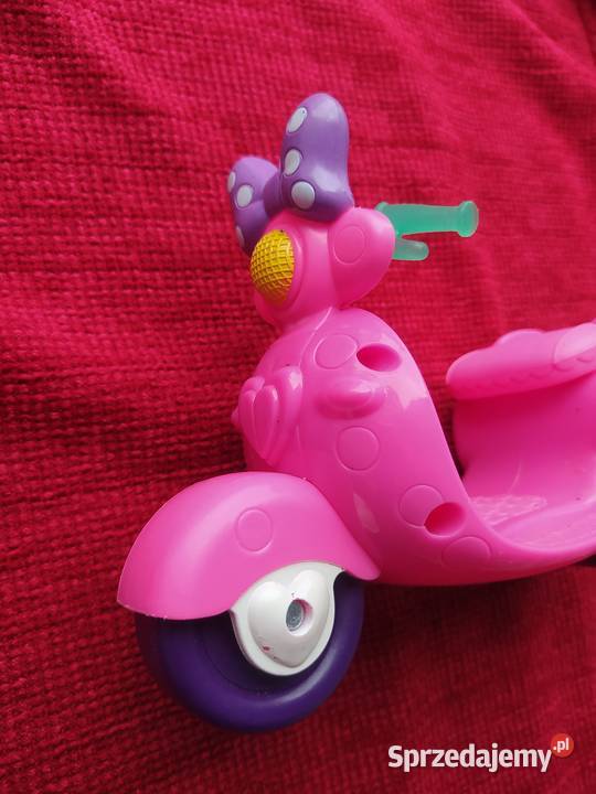 Motocykl Myszki Mickey stan idealny do przewozu