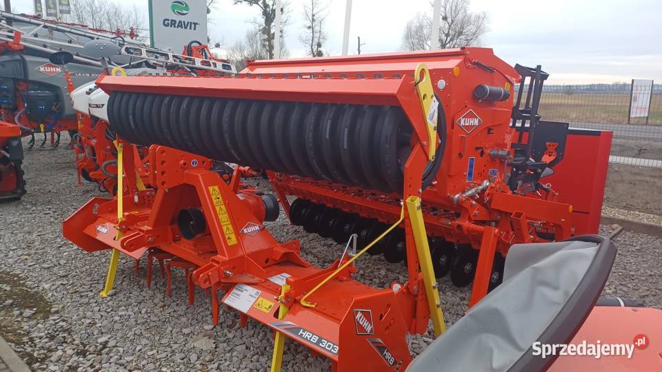 Zestaw uprawowo siewny Kuhn siewnik Sitera 3000 Jatutów sprzedam